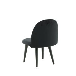 Velvet – Kids Chair – Noir – 42 x 61 x 40 cm