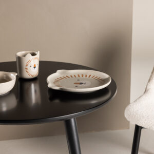 Plaza – Kids Table – Noir – ⌀60 cm