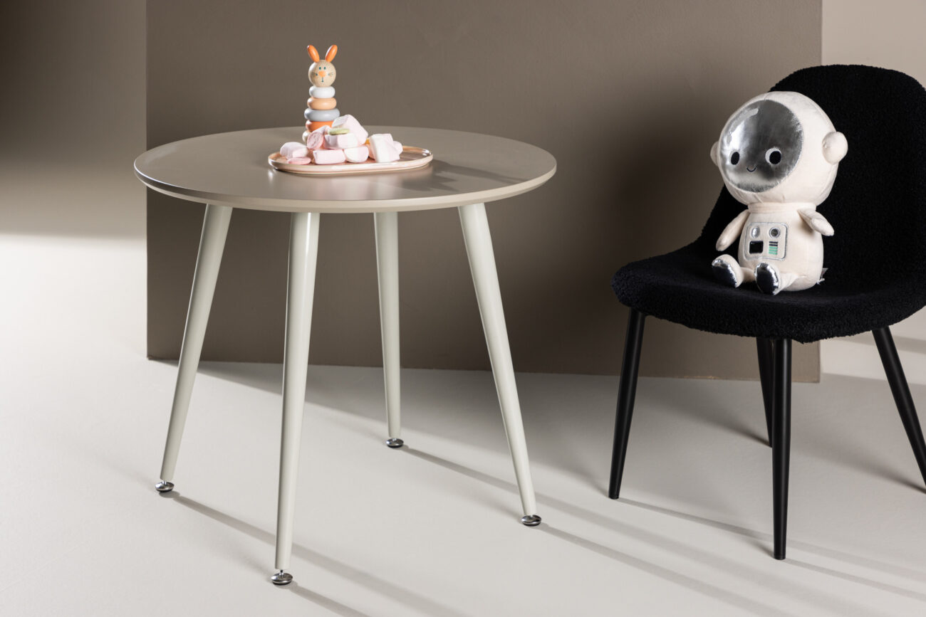 Plaza – Kids Table – Beige – ⌀60 cm