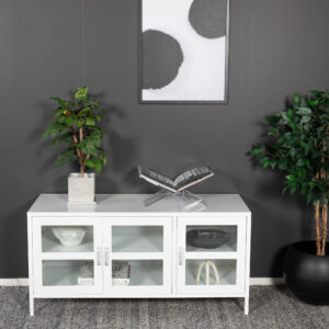Acero – Meuble TV – Blanc – 48 x 58 x 120 cm
