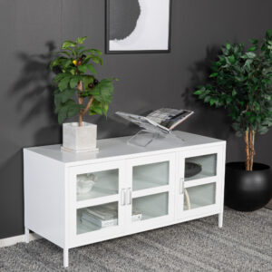 Acero – Meuble TV – Blanc – 48 x 58 x 120 cm
