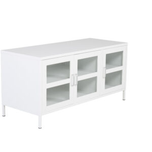 Acero – Meuble TV – Blanc – 48 x 58 x 120 cm
