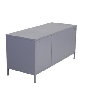 Acero – Meuble TV – Gris clair – 48 x 58 x 120 cm