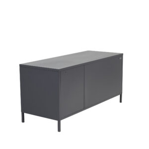 Acero – Meuble TV – Noir – 48 x 58 x 120 cm