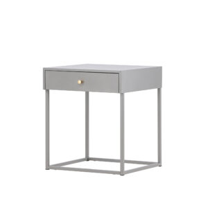 Bakal – Table d&rsquo;appoint – Gris clair – 43 x 41 cm