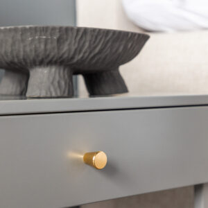 Bakal – Table d&rsquo;appoint – Gris clair – 43 x 41 cm