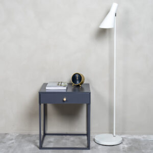 Bakal – Table de chevet – Gris – 43 x 41 cm