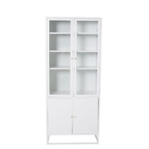 Bakal – Meuble de rangement – Blanc – 41 x 190 x 80 cm