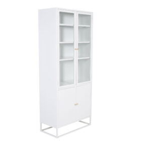 Bakal – Meuble de rangement – Blanc – 41 x 190 x 80 cm