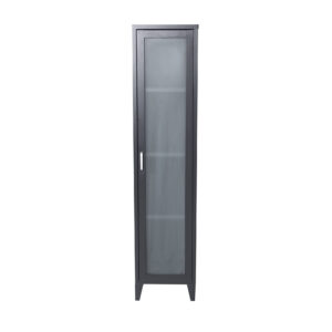 Acero – Meuble de rangement – Noir – 35 x 150 x 35 cm