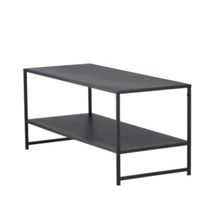 Staal – Table basse – Noir – 102 x 43 cm