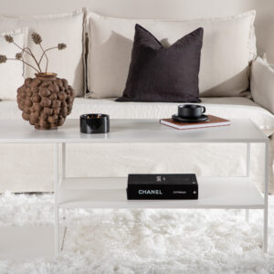 Staal – Table basse – Blanc – 120 x 50 cm