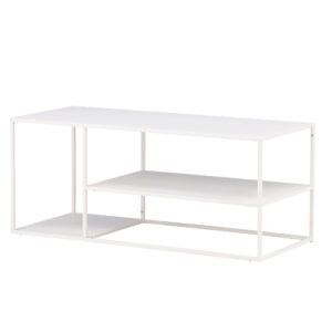 Staal – Table basse – Blanc – 120 x 50 cm