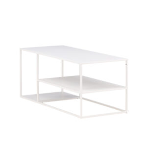 Staal – Table basse – Blanc – 120 x 50 cm