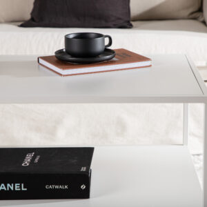 Staal – Table basse – Blanc – 120 x 50 cm