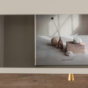 Bakal – Table de chevet – Beige – 43 x 41 cm