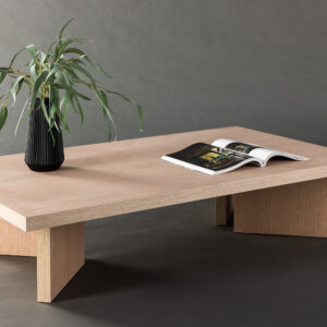Bassholmen – Table basse – Blanchi – 140 x 80 cm