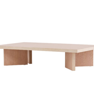 Bassholmen – Table basse – Blanchi – 140 x 80 cm