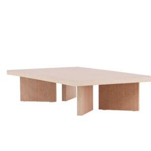 Bassholmen – Table basse – Blanchi – 140 x 80 cm