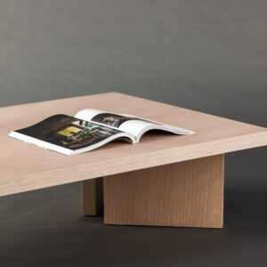 Bassholmen – Table basse – Blanchi – 140 x 80 cm