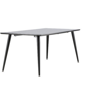 Dipp – Table à manger rectangulaire – Noir – 180 x 90 cm