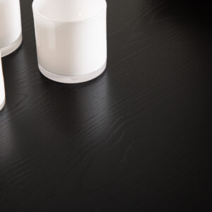 Dipp – Table à manger rectangulaire – Noir – 180 x 90 cm