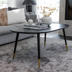 Dipp – Table basse – Noir – 120 x 60 cm