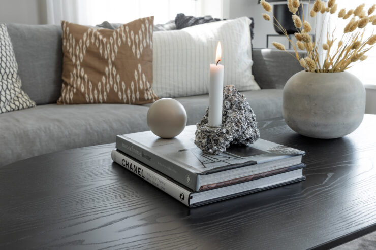 Dipp – Table basse – Noir – 120 x 60 cm