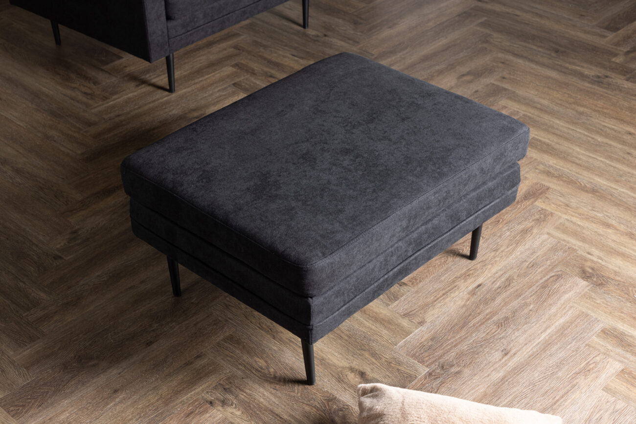 Boom – Ottoman – Noir – 70 x 49 x 90 cm