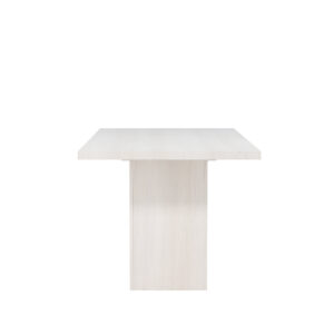 Olga – Table à manger rectangulaire – Blanc – 200 x 90 cm