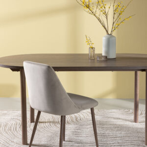 Andy – Table à manger ovale – Naturel – 180 x 90 cm