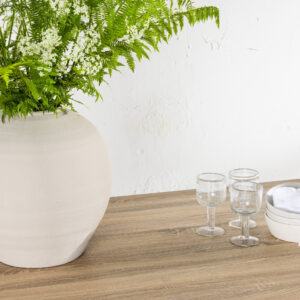 Damon – Table à manger rectangulaire – Blanchi – 200 x 90 cm