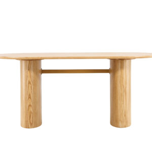 Isolde – Table à manger ovale – Naturel – 180 x 90 cm