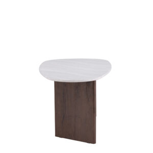 Grönvik – Table à manger ovale – Moka, Gris clair – 180 x 90 cm