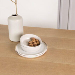 Leo – Table à manger rectangulaire – Naturel – 100 x 100 cm