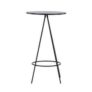 Bistro – Table de bar – Noir – ⌀60 cm