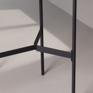 Rax – Table de bar – Noir – 120 x 60 cm