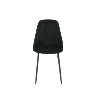 Polar – Chaise de salle à manger – Noir – 53 x 88 x 46 cm
