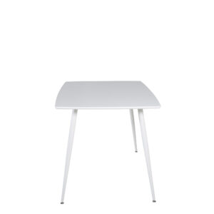 Polar – Table à manger rectangulaire – Blanc – 120 x 75 cm