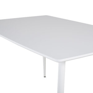 Polar – Table à manger rectangulaire – Blanc – 120 x 75 cm