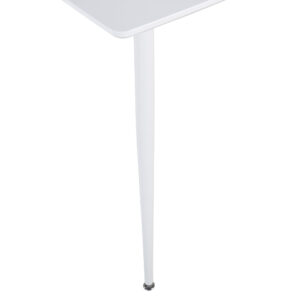 Polar – Table à manger rectangulaire – Blanc – 120 x 75 cm