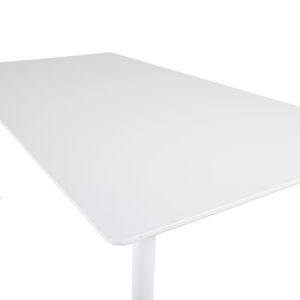 Polar – Table à manger rectangulaire – Blanc – 180 x 90 cm