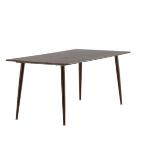 Polar – Table à manger rectangulaire – Noyer – 180 x 90 cm
