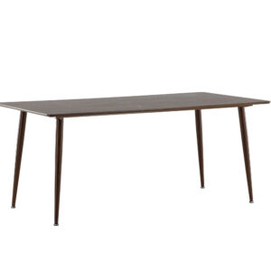 Polar – Table à manger rectangulaire – Noyer – 180 x 90 cm