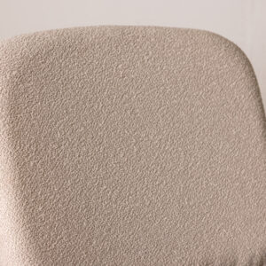 Seda – Chaise de salle à manger – Beige, Marron – 56 x 94 x 49 cm