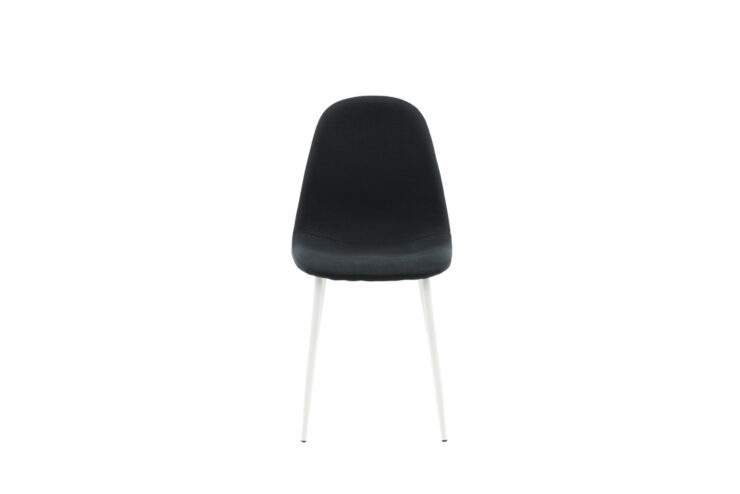Polar – Chaise de salle à manger – Noir, Blanc – 53 x 88 x 46 cm