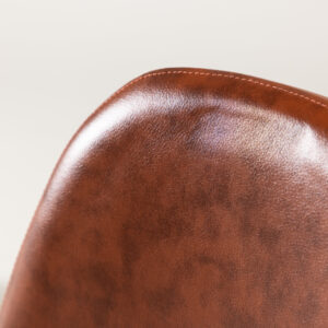 Polar – Chaise de salle à manger – Noir, Marron – 51,5 x 89 x 44,5 cm