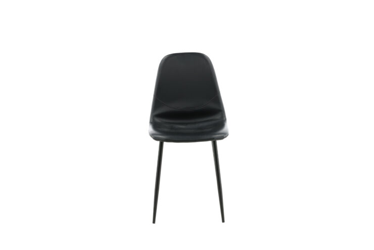 Polar – Chaise de salle à manger – Noir – 52 x 88.5 x 44,5 cm