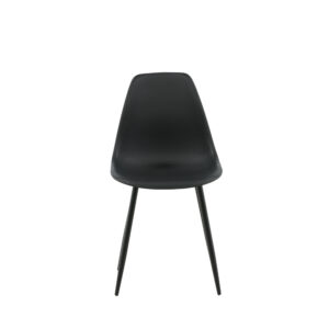 Polar – Chaise de salle à manger – Noir – 53 x 83 x 45 cm