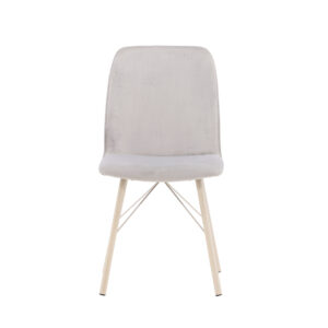 Everyday – Chaise de salle à manger – Gris, Blanchi – 58 x 90 x 47 cm